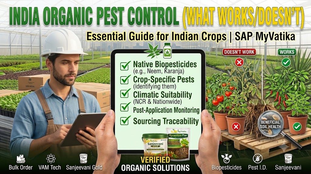 Organic Pest Control for Crops in India — What Works and What Doesn’t